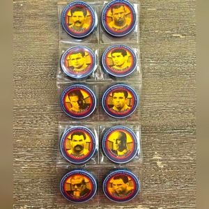UFC 10 pc vintage poker chips